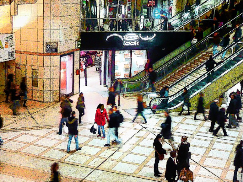 January Sales - Les Halles, Paris